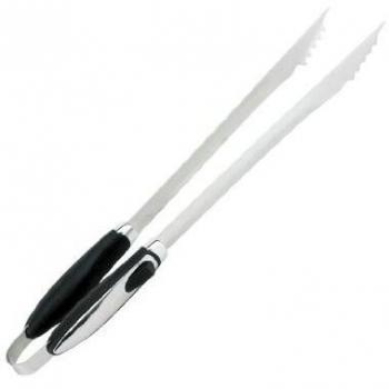 Landmann 13425 - Pinzas de acero inoxidable para barbacoas