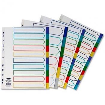 CONCORD INDEX PVC 10PART A4 06901