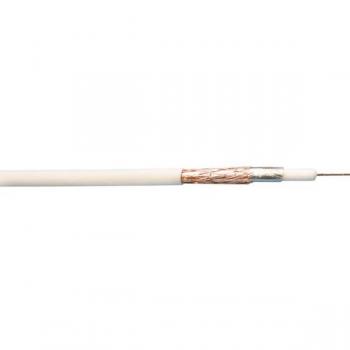 Cable coaxial de antena TV 75 Ω Rollo de 20 mts Electro Dh 49.105/20