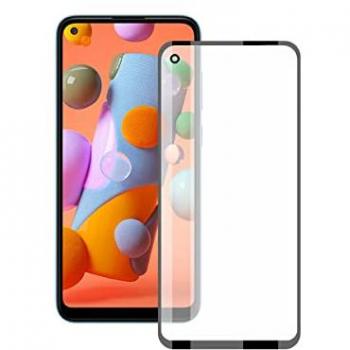 Protector de Pantalla Cristal Templado 2.5D Negro para Samsung Galaxy A11 y A31/A32 (0.33 mm)