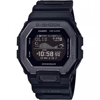 Reloj de pulsera CASIO G-Shock GBX-100NS-1ER con correa negra y dial LCD para hombre