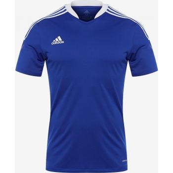 Camiseta de Entrenamiento Adidas Tiro 21 de Manga Corta para Hombre en Color Azul