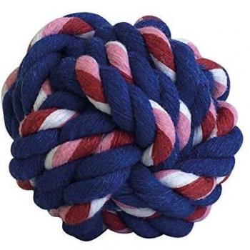 Pelota de Cuerda para Perros Gloria - Tamaño 4-5 cm - Cuida la Salud Dental de tu Perro - Pelota Resistente - Muy Duradera - Juguetes para Perros - Juguetes de Cuerda - Color Variado