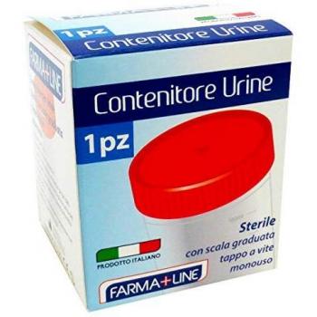 Contenedor Estéril para Orina 120ml con Tapa de Rosca