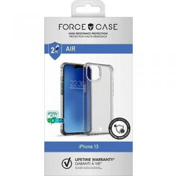 Funda Transparente Reforzada FORCE CASE para iPhone 13 Mini con Garantía de por Vida