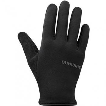 Guantes largos Shimano Light Thermal negros para mujer tamaño S
