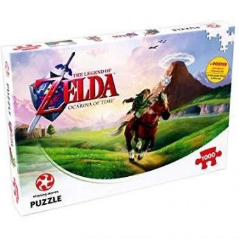 Puzle de 1000 Piezas de The Legend Of Zelda Ocarina Of Time - Top Trumps - Rompecabezas para Niños y Adultos