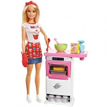 Muñeca Barbie Chef de Cocina y Repostería FHP57