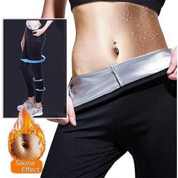 Pantalones para adelgazar,Pantalones Deportivos Mujer, Pantalón de Sudoración Adelgazar,Leggings Push Up,Mallas Termicos de Neopreno,Faja Reductora Adelgazante para Deporte,Yoga,Fitness, Running