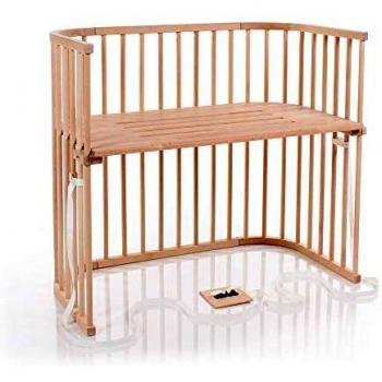 Cuna Colecho Boxspring XXL de Madera Natural - Ajustable y Ecológica