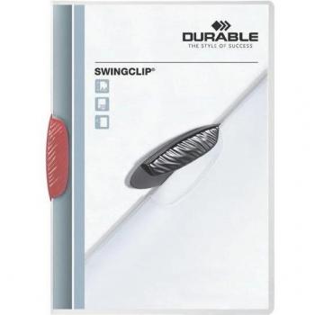 Durable Swingclip archivador Rojo Polipropileno PP