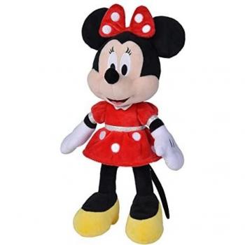 Peluche Minnie Mouse Vestido Rojo 35 cm