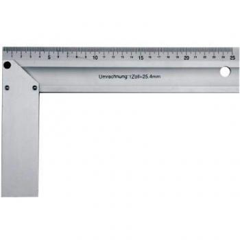 Escuadra de aluminio VOREL 18362, 350 mm, alta precisión, ligera y duradera