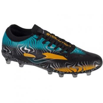 Botas de fútbol Joma Evolution Cup 2401 negro oro firm ground, características: color negro con detalles en oro, suela firm ground, diseño para hombres, talla 44 EU