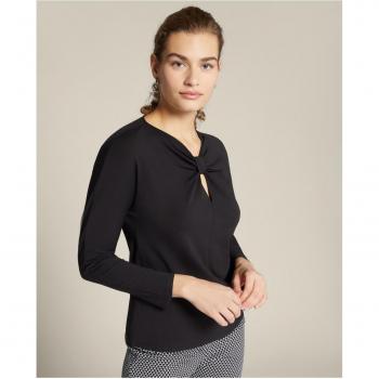 Camiseta Elena Mirò con Nudo Delantero - Tejido de Punto Técnico