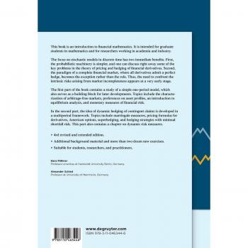 Stochastic Finance: An Introduction in Discrete Time (De Gruyter Textbook) by Hans Föllmer