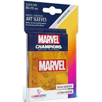 GAMEGEN!C Marvel Champions Sleeves G10107, Naranja