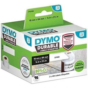 Rollo de Etiquetas Dymo 2112284 Blanco - Etiqueta autoadhesiva para impresora DYMO de alta calidad