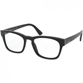 Prada gafas PR 09XV HARITAGE 1AB1O1 de plástico negro tamaño de 52 mm de hombre