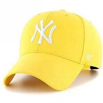 47 Brand New York Yankees MVP Snapback Cap - Unisex Yellow, One Size