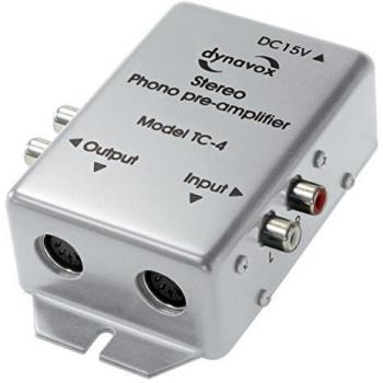 Amplificador de Fono Dynavox TC-4 Plata