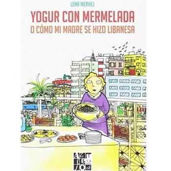 Yogur con mermelada
