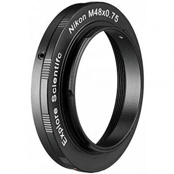 EXPLORE SCIENTIFIC Camera-Ring M48x0.75 for Nikon