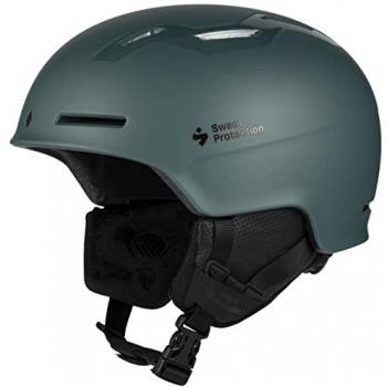 Casco de esquí Sweet Protection Winder Negro, ligero, altamente ventilado, listo para audio, tamaño mediano/grande