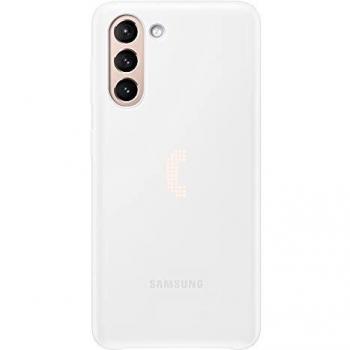Samsung Galaxy S21 LED View Cover Funda Blanca EF-KG991CW