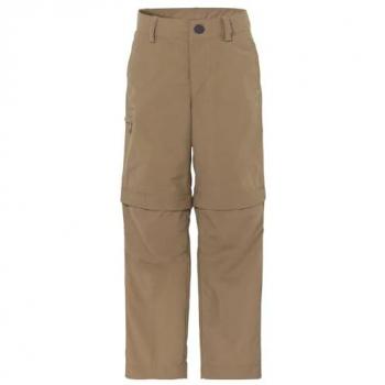Vaude Detective Antimos Zip-Off Pants for Kids, Beige, Size 104 cm