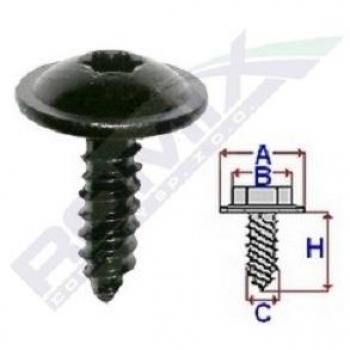 Tornillo de Fijación ROMIX ROM C10022, 10 Piezas