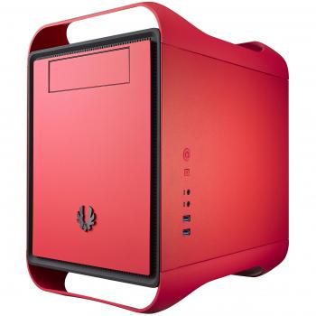 BitFenix BFC-PRO-300-RRXKR-RP Mini-Tower Rojo carcasa de ordenador - Caja de ordenador