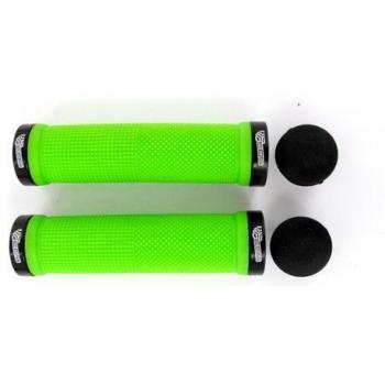 SB3 - Manoplas Para Bicicletas, color, Verde/Negro