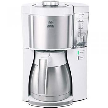 Melitta Look V Therm Perfection 1025-15 Cafetera de Filtro con Jarra Térmica, Capacidad 1,25 L, Potencia 1080 W, Color Blanco