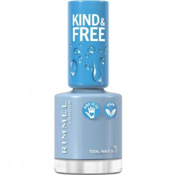 Rimmel Kind & Free Nail Polish Shade 152 Tidal Wave Blue 8 ml