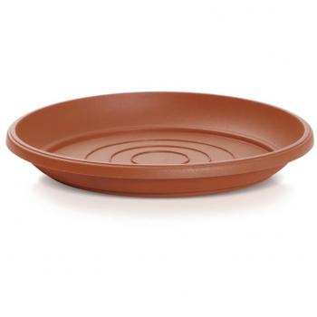 Base y Plato para Macetero Terra Nova 21 cm Terracota