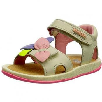 Camper TWS Kids, Sandalia Niñas, Light Beige, 26 EU
