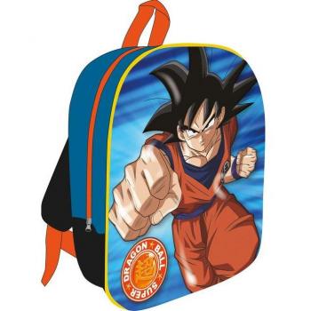 Mochila 3D Dragon Ball Super Saiyan 26x30x10cm - Safta