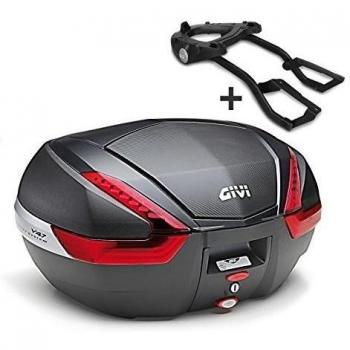 Top Case Set Honda CB 500 X 13-16 Givi Monokey V47NN negro/carbono