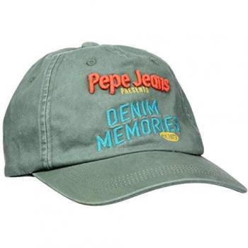 Pepe Jeans Wood Cap Gorra de béisbol, Verde
