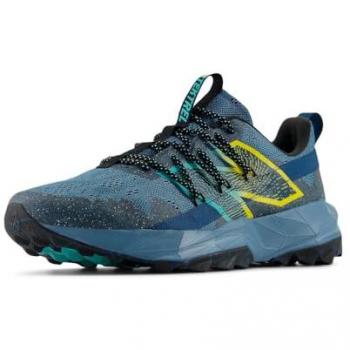 New Balance MTTTRV1 Zapatillas De Trail Running Tektrel para hombre, color azul, talla 45, diseño plano, con cordones, estilo deportivo, ideal para running y multideporte