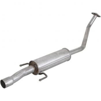 Silenciador central e intermedio 4MAX 0219-01-26024 y 4MAX 0219-01-26024P, compatible con vehículos de diversas marcas, fabricado en acero inoxidable, resistencia a la corrosión