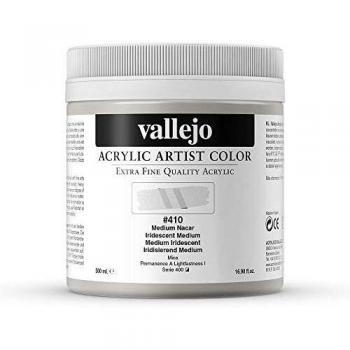 Vallejo : Artist Acrylic : 500ml Pot : Iridescent Medium