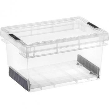 Caja de almacenamiento Tontarelli Evolution 30x20x13 con tapa.