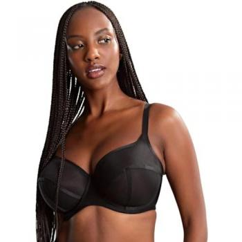 Panache Women's Tango Essence Balcony Bra - Black Polyamide - Size 32DD