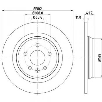 Hella 8dd 355 114 – 151 freno