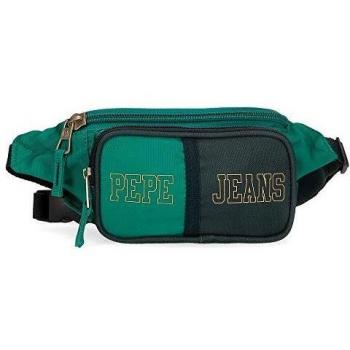 Pepe Jeans Mark Riñonera Verde 35x13x5 cms Poliéster Reciclado