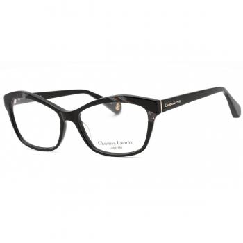 Christian Lacroix CL1073 001 Armazones para Mujer Negros, Lentes Recetados Para Mujer Negros, Gafas Recetadas para Mujer Negras