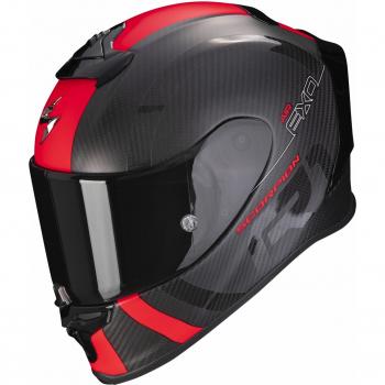 Casco Integral Scorpion EXO-R1 Evo Carbon Air MG Negro Rojo (L)