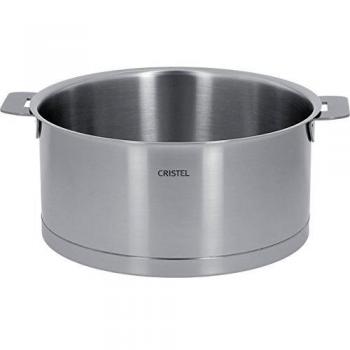 Cacerola de acero inoxidable Strate 12 cm sin mango extraíble Cristel